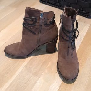 Franco Sarto Suede booties